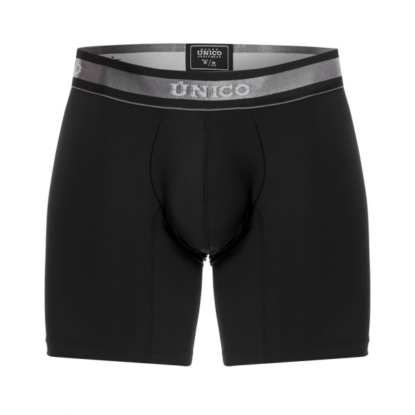 BOXER LONG LEG NEBULOSO MICRO BLACK